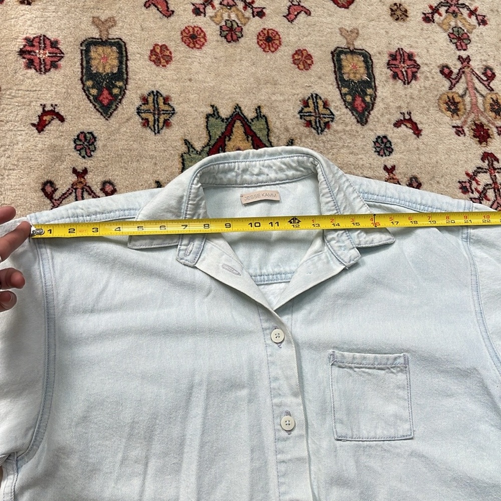 Jesse Kamm Drifter Jacket – Pale Japanese Denim – NWT – Size XS/S - Picture 7 of 14